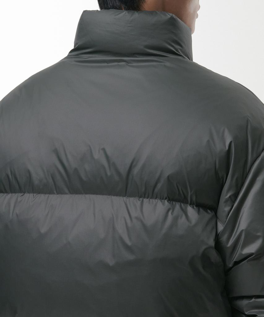 Musinsa Standard Ripstop Down Puffer Short Padded Jacket [Khaki Gray]