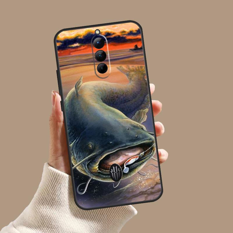 Art Fishing Lure Case For ZTE Nubia Red Magic 10S 9S 8S 8 9 10 11 Pro Plus 6 7 6S 7S Pro 5G 6R 10 Air Cover