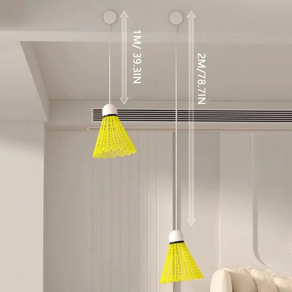 1 Set Rebound Traininer Badminton Spin Self Training Shuttlecock Self Training Badminton  Indoor