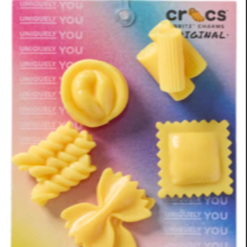 Crocs Real Pasta Jibbitz 5 Pack 10018427