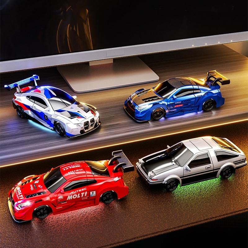 New Product In Stock 1/43 Alloy Drift Car 2.4G Four-Wheel Drive Drift Car Desktop Series Fully Proportional Including Gyroscope