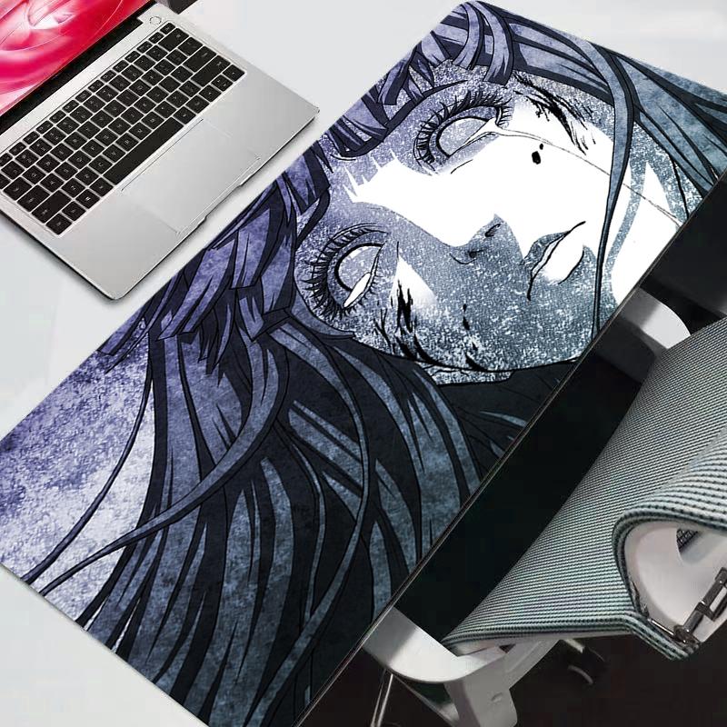 Mouse Pad Naruto Large Rubber PC Computer Gaming Accessories Mousepad Desk Mat Locking Edge Gamer Carpet durable anime