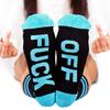 Unisex Letter Fuckoff Funny Casual Sports Skateboard Socks Stockings Color 5