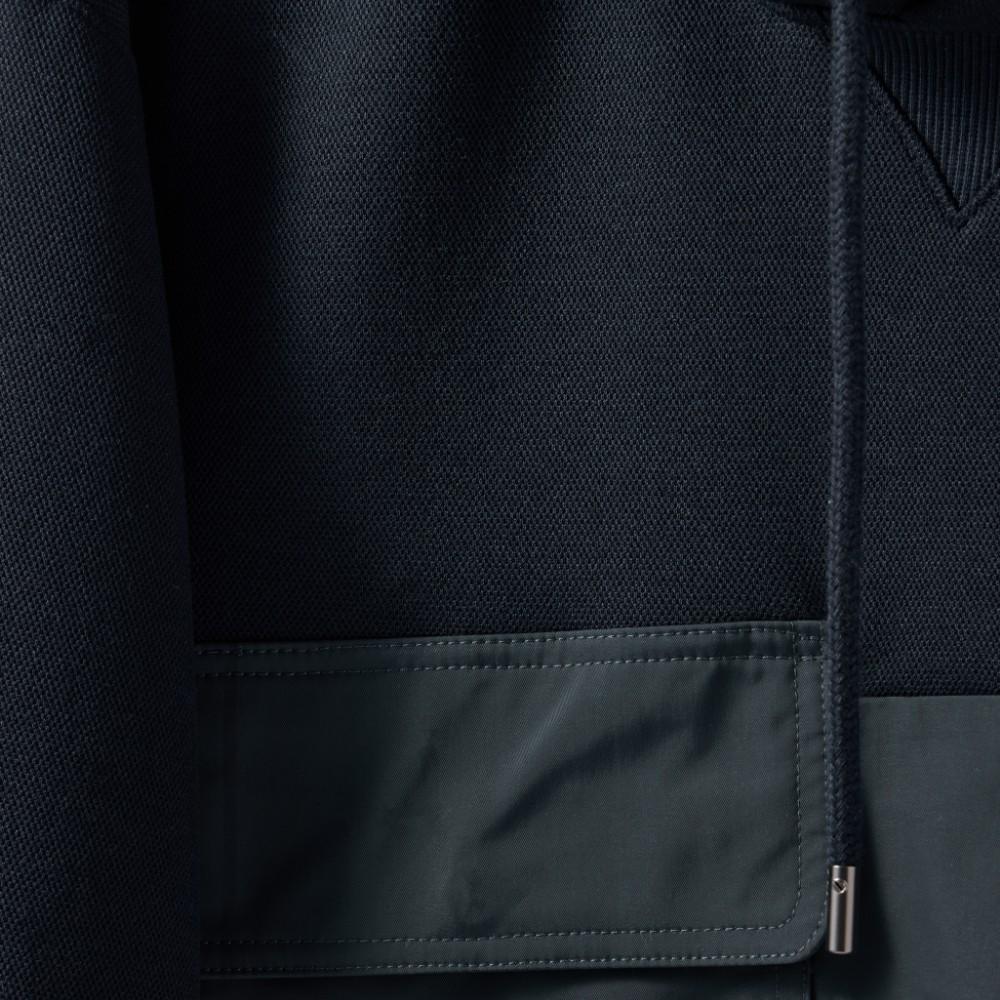 City Sweat Hood T-Shirt - D/Navy (P244Mhd202)