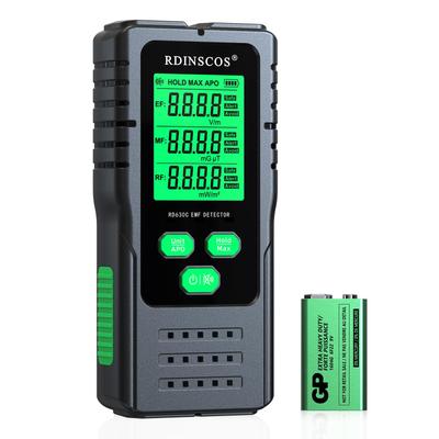 EMF Meter Digital Electromagnetic Field Radiation Electromagnetic Wave Meter Electromagnetic Wave Meter Electromagnetic Wave Portable Electromagnetic