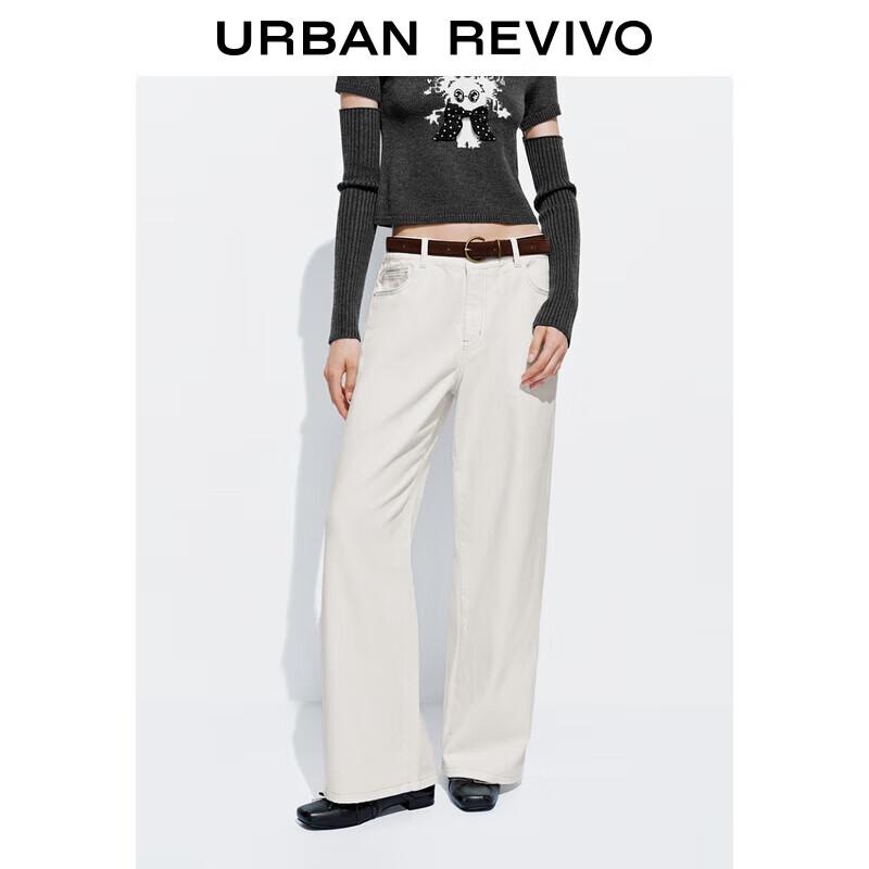 

UR Women s Retro Contrast Stitch Casual Trousers 29