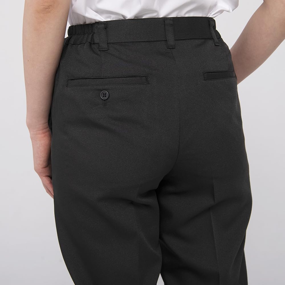 Seven Uniform DL2837-9 Women's Pants, Black, Size 17