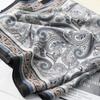 Silk Double Crepe 65 Square Scarf Women's Four Seasons Versatile Mulberry Silk Double Crepe Scarf Sun Protection Fashion Square Scarf Silk Scarf