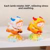 Exquisite Chinese Sheep Ornament Resin New Year Decoration Car Dashboard Ornament  Table Decor