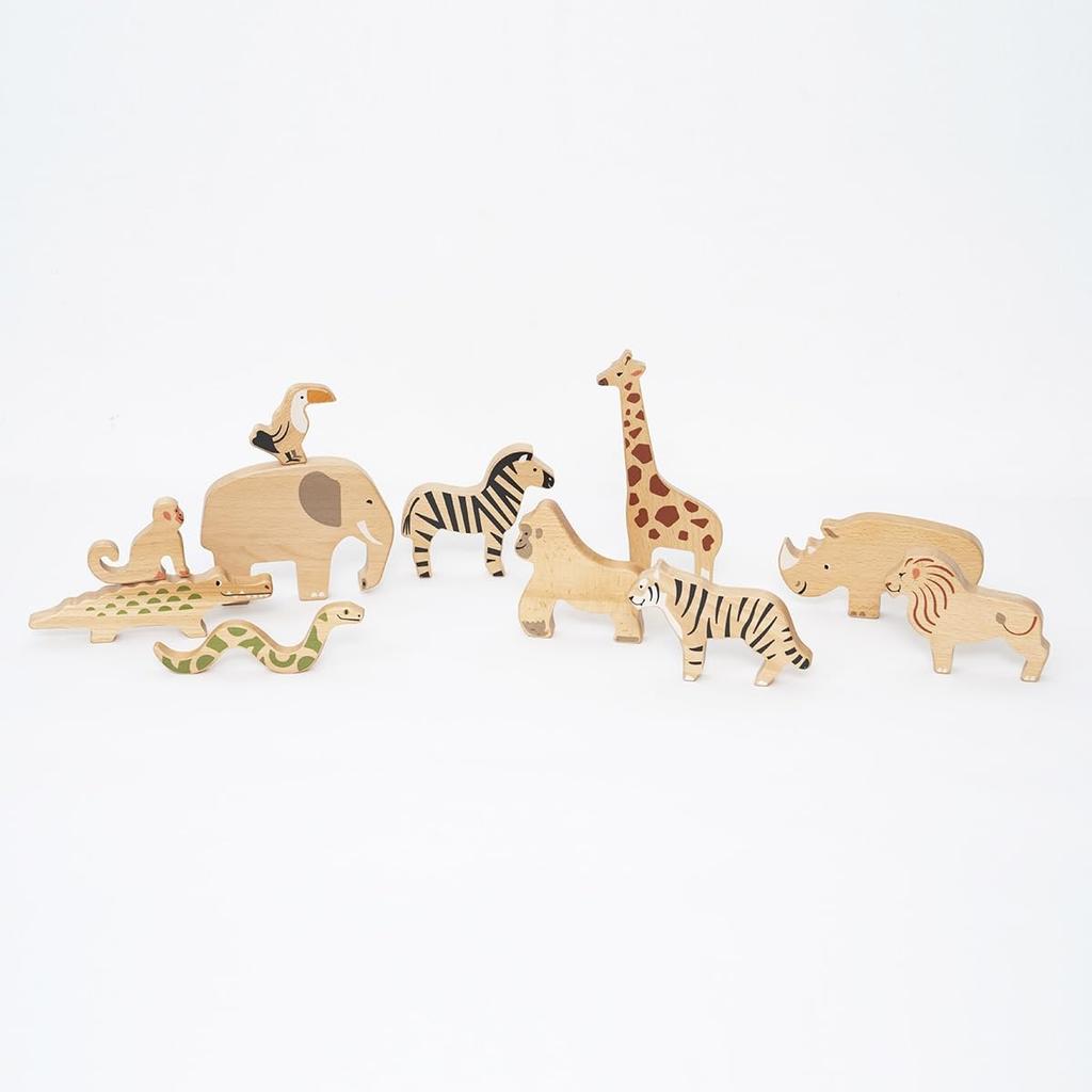 BorneLund BAJO Beech Tree Zoo Set for ages and up BAJ25230 1.5