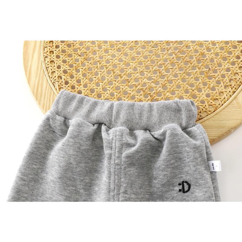 Spring Autumn Children Cloth Trousers Boys Girls Elastic Bands Sports Pants Kids Casual Outer Wear Pants