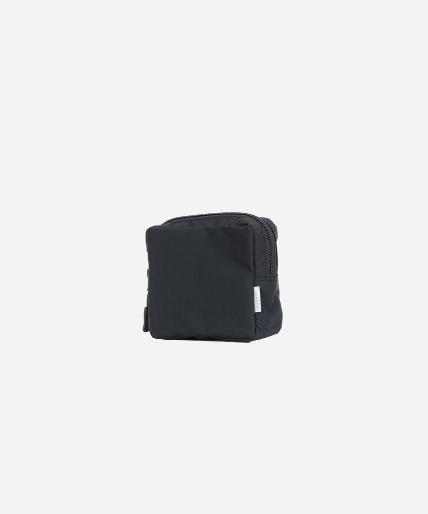 Jenner Square Recycled Nylon Pouch [Black]