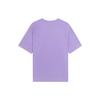 Li Ning Summer Party Loose Tie-Dye Letter Casual Short Sleeve T-Shirt Unisex Tops Rose-Purple AHSSB07-3