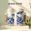 Hochwertige Thermosflasche Hält Kalt und Wasserflasche Thermos für Wasser Tee Kaffee Vakuumflaschen Edelstahl Thermosflasche