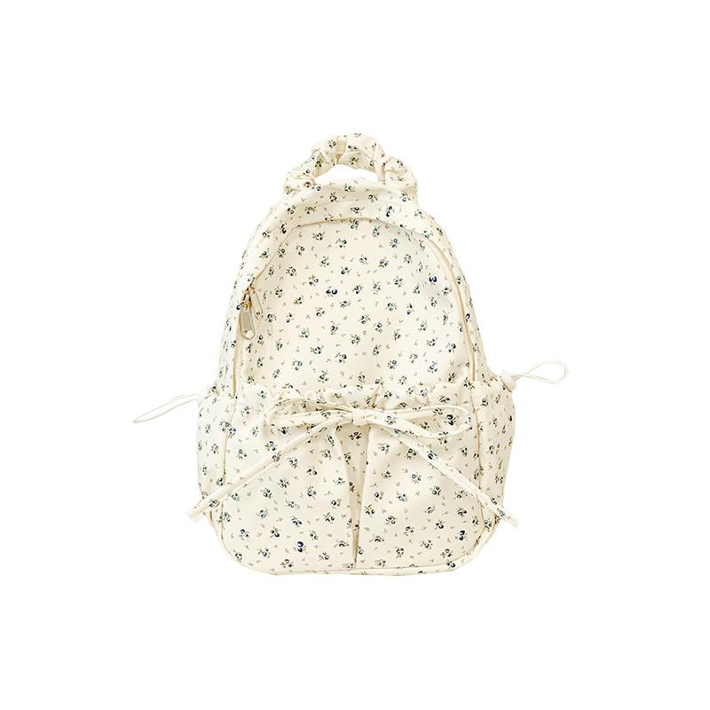 Рюкзак с цветочным принтом, студенческий школьный рюкзак, женский рюкзак большой вместимости Small
