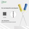 Stainless Steel/Nickel-Titanium Dental Root Canal Files: K-File, H-File, R-File with Irrigation Needles