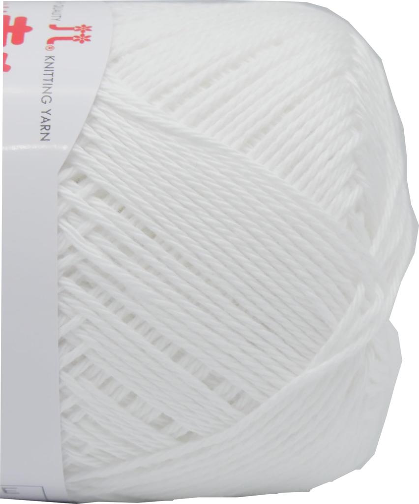 Hamanaka Cute Baby "Pure Cotton" #1 (Hand-knitted Baby Yarn)