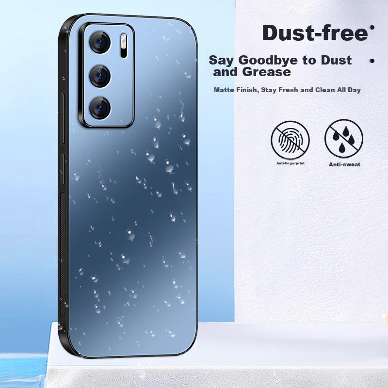 Huawei P40 Phone Case, P40 Protective Cover, AG Frosted Lens Integrated Full Protection Shockproof Soft Case, HUAWEI Simplen, Outer, Sapphire Blue