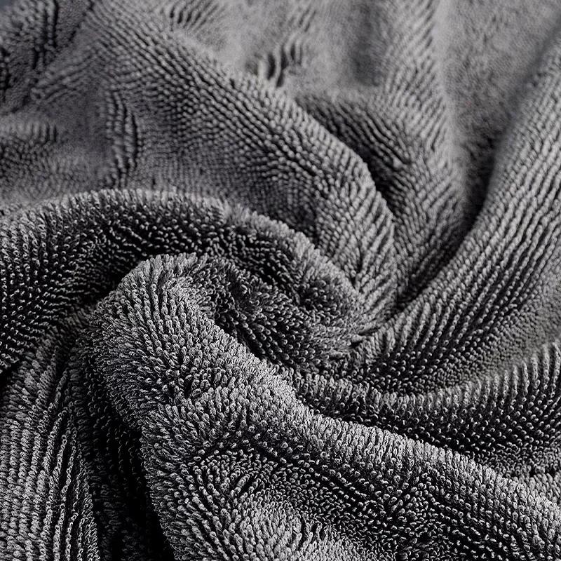 1/5PCS Microfiber Twist Car Wash Towel Professional Car Cleaning Drying Cloth Towels for Cars Washing Polishing Waxing Detailing