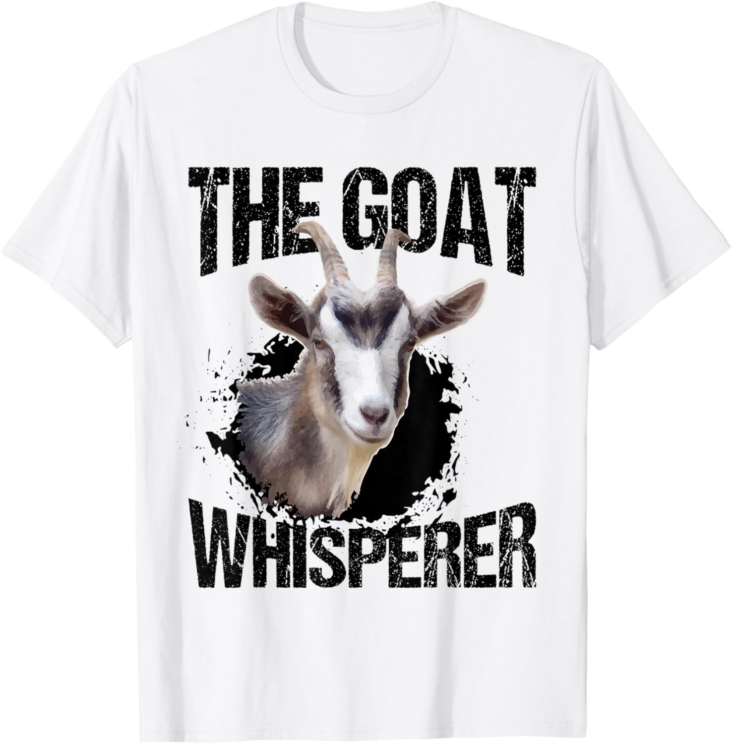 The Goat Whisperer Goat Lover for Farmer Gift T-Shirt Unisex T-Shirt L