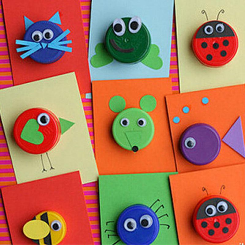 200Pcs Self Adhesive Googly Wiggly Eyes 6/8/10/12/15mm Mixed for Toys Dolls DIY Accessory Eyeball for Scrapbook