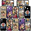 Phone Case for iPhone 17 15 16 Plus Redmi Note 14 12 11 13 Pro Max Huawei P30 P20 Lite OPPO A60 A80 A38 A54 Anime Roronoa Zoro One Pieces Luffy Cover
