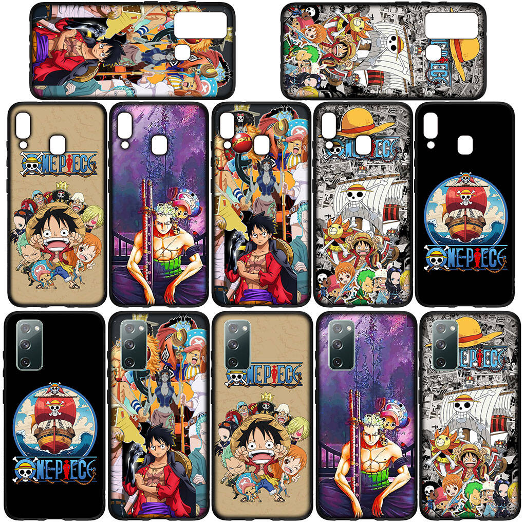 Phone Case for iPhone 17 15 16 Plus Redmi Note 14 12 11 13 Pro Max Huawei P30 P20 Lite OPPO A60 A80 A38 A54 Anime Roronoa Zoro One Pieces Luffy Cover