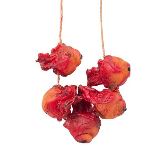 1/8Pcs Halloween Hanging Human Body Parts Decoration Simulation Broken Hands Legs Eyeballs Brain Heart