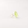 Peridot Gemstone 925 Sterling Silver Jewelry Handmade Ring For Valentine's Gift RR-65-11