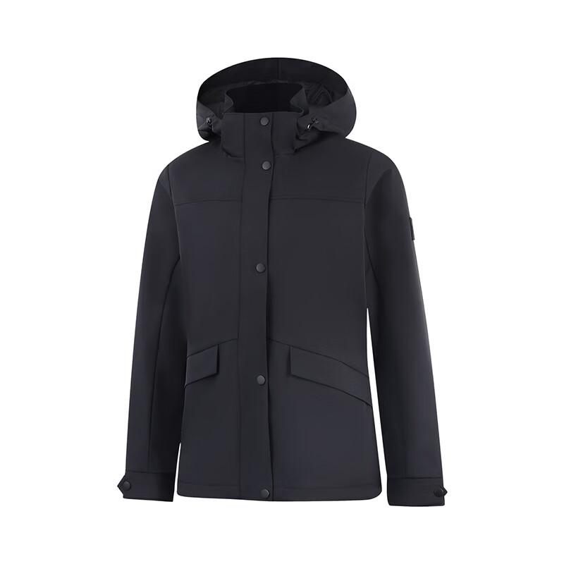 

Li-Ning Women s AFDVG44-1 Hooded Sports Windbreaker L