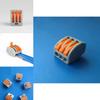 Premium Quality 3 Way Reusable Spring Lever Terminal Block Electric Cable Connector Wire