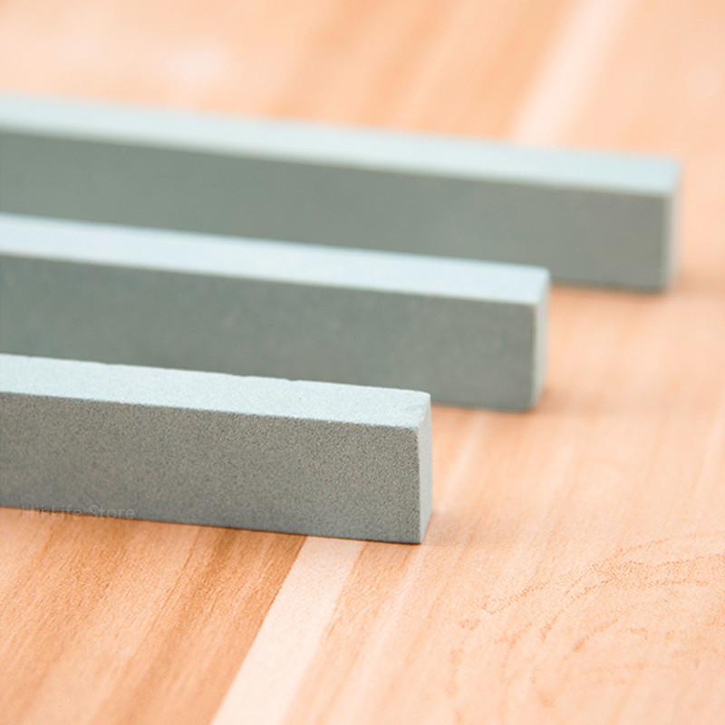 1/3 adet Çömlek Araçları Parlatma Taş Küçük Kaba Taşlama Seramik Whetstone Seramik Alt Yapışkan Sır Parlatma Taşlama Araçları