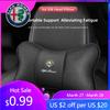 For Alfa Romeo High-end Ice Silk Car Seat Headrest Memory Foam Comfort Pillow Auto Interior For Alfa Romeo 4C 159 166 Giulia Giu