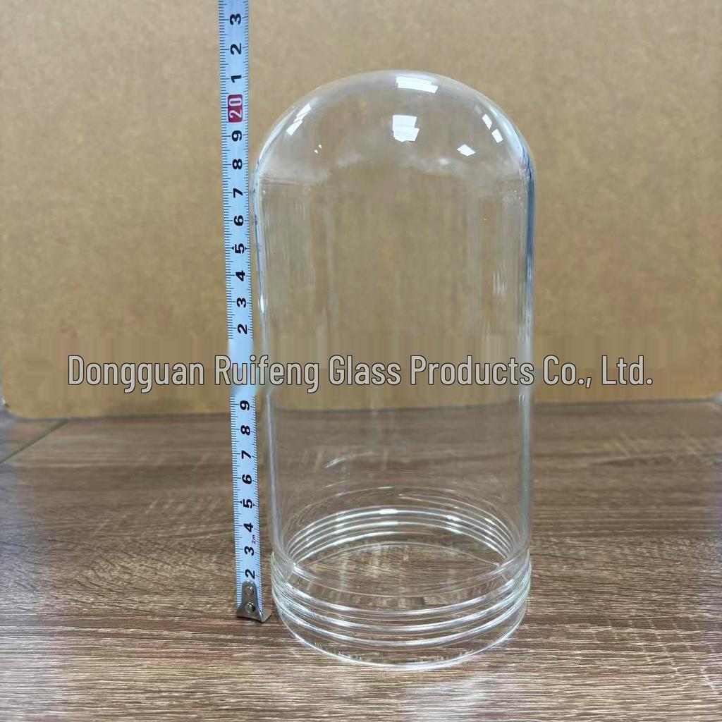 Thickened High-Temperature Resistant Transparent Borosilicate Glass Lampshade