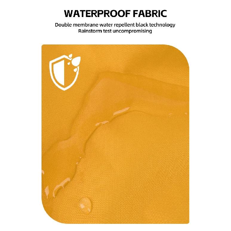 Dog waterproof hiking jacket, pet-specific outdoor windproof and rainproof quick-drying clothing