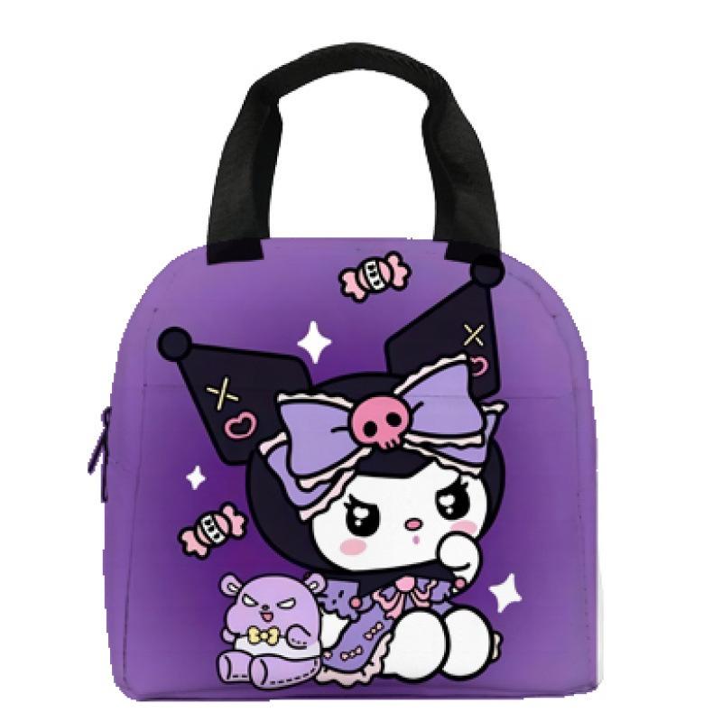 Cartoon Thermal Insulation Lunch Bag Portable Portable Lunch Bag Lunch Box Bag Student Office Worker With Meal Storage Bag