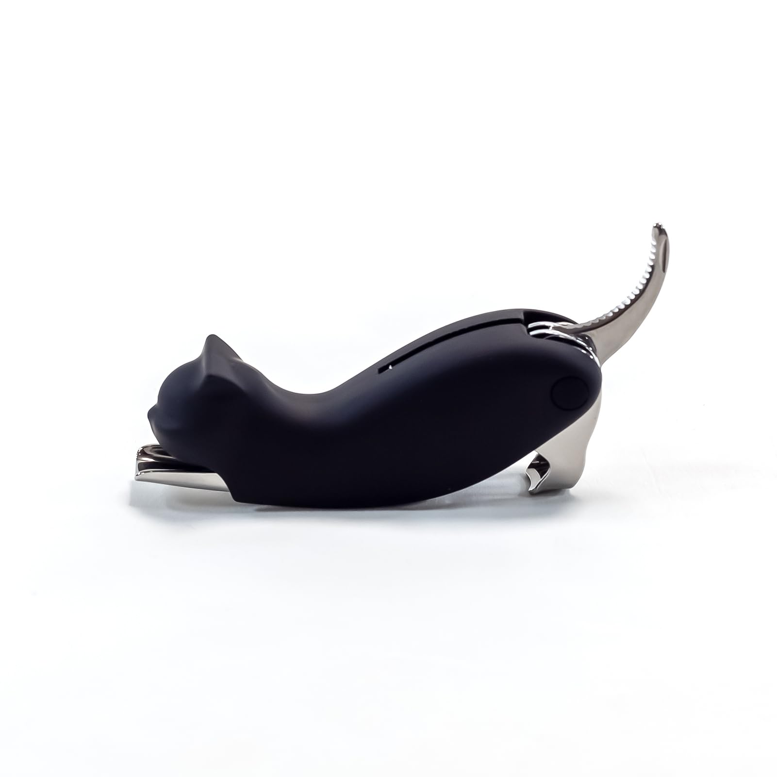 

wine sommelier bottle opener [DALO] Cat-shaped opener, 2-stage knife, cat, multi-function corkscrew, (black/silver)