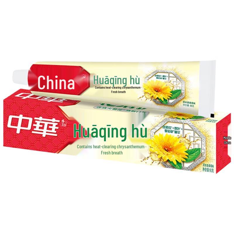 Зубная паста Zhonghua Herbal с жимолостью