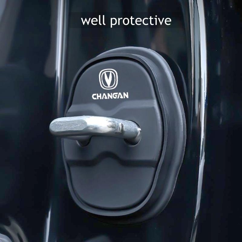 For CHANGAN CS55PLUS CS35PLUS CS75PLUS 2025 2024   Car Door Lock Protective Silione Cover Accessories