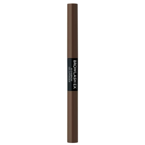 Browlash EX Water Strong W Eyebrow (Gel Pencil & Powder) Natural Brown 1 piece