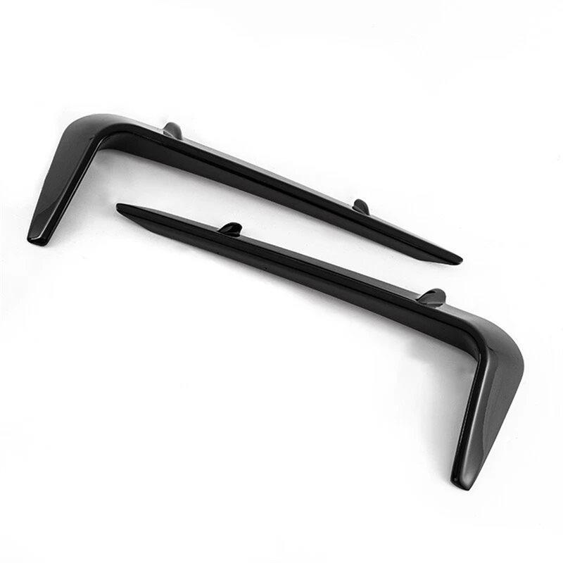Fog Light Spoiler Strip Sticker Front Bumper Splitter Eyebrow Lip Diffuser For Land Rover Defender - Body Kit