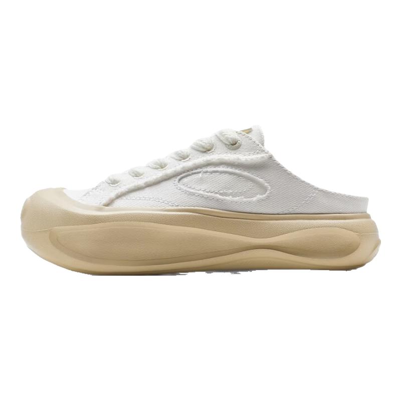 

Xtep Women s Spring/Summer Breathable Canvas Platform Sneakers 38