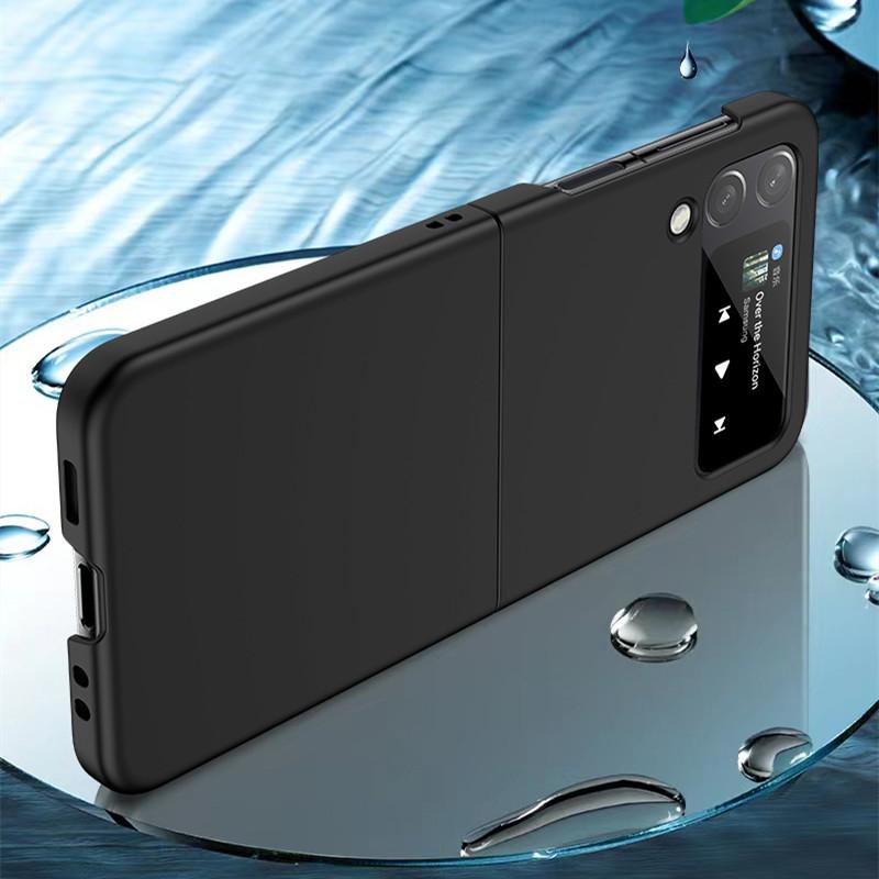 Anti-Schock-Komfortables, dünnes PC-Gehäuse für Samsung Galaxy Z Flip 4 Flip4 Flip3 Flip 3 5g Fallschutz-Klappabdeckung