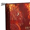 Christmas Party Favors Flat Acrylic Calendar 24 Dragon Advent for Children Days 2D Ornaments Interactive