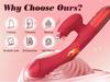 V2 Smart Female Vibrator: Electric Telescopic Massage & Erotic Tongue AV Stick