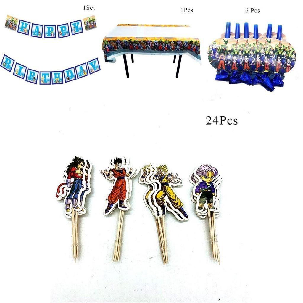 Dragon Ball Z Themenparty Deko Zubehör Geschirr Für Fröhliche Geburtstagsfeiern