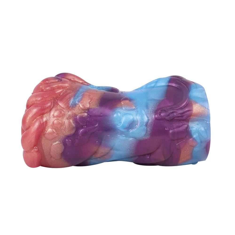 Soft Silicone Fantasy Dragon Male Masturbator Intimate Pocket Artificial Vagina Adult Product Sex Toys For Men Fantasy Dildos