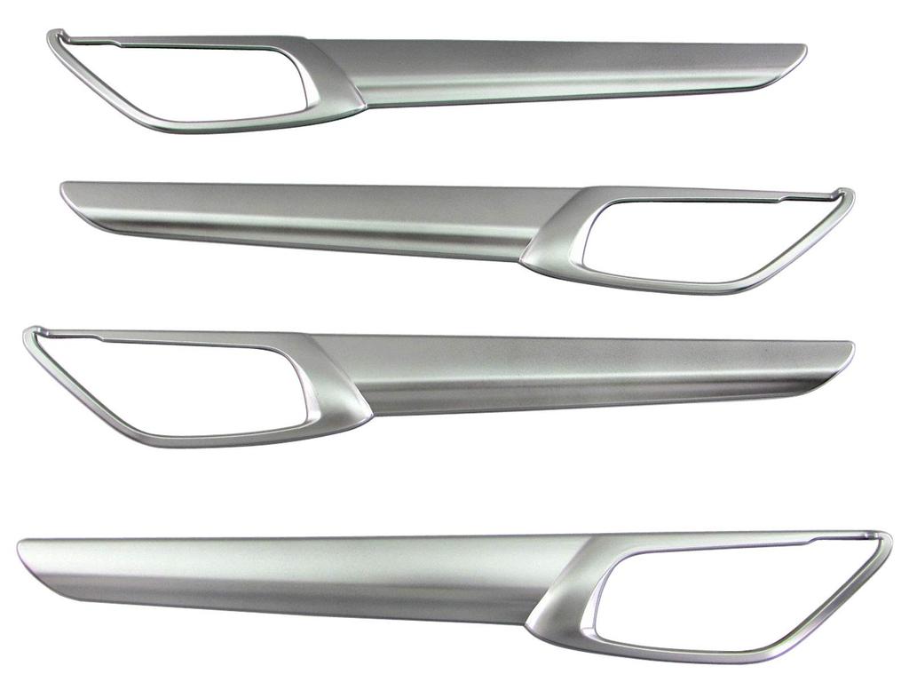 BRIGHTZ Inner Door Handle Satin Silver for and G5 and C X 8 CX-8 Cover, Plated, [INS-DHC-080] KG2, KG5, KG, G2, (2P 5P) CX8,