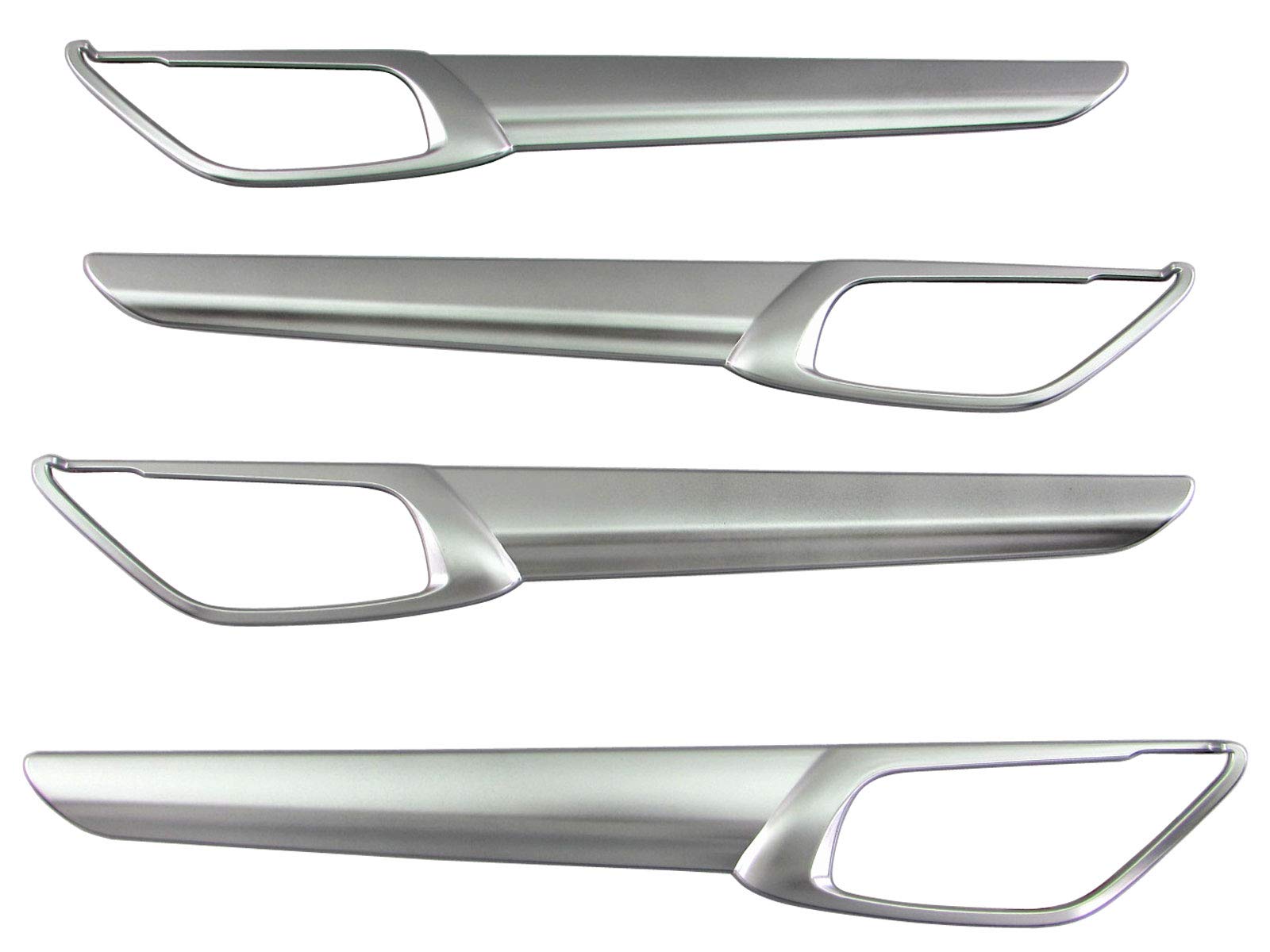 

BRIGHTZ KF Inner Door Handle Satin Silver Compatible with FP X5 CX-5 Cover, Plated, [INS-DHC-080] KFEP, KF2P, KF5P, KFE, KF2, KF5, (2P, 5P), CX5, CX5,