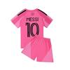 2025-26 Miami Home Pink Messi #10 Soccer Jersey, Kids & Adults Sizes 14-3XL